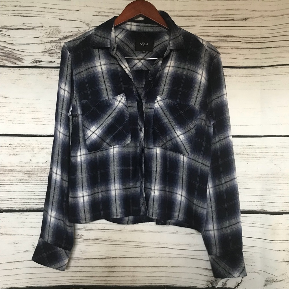 Rails Cropped Flannel - image 4